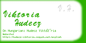 viktoria hudecz business card